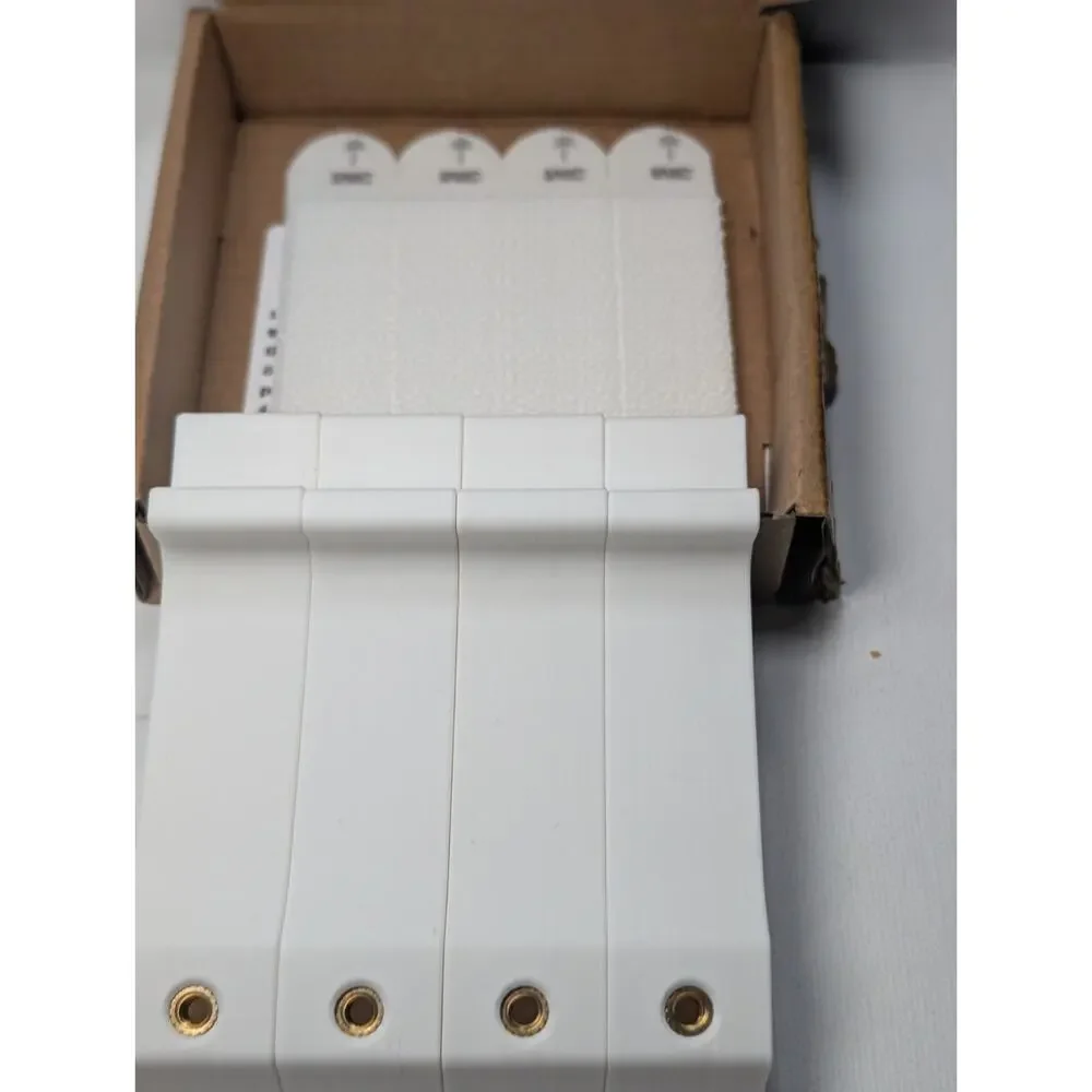 Just Hanging Pegboards Mounting Hardware Matte White for IKEA SKADIS No Drill